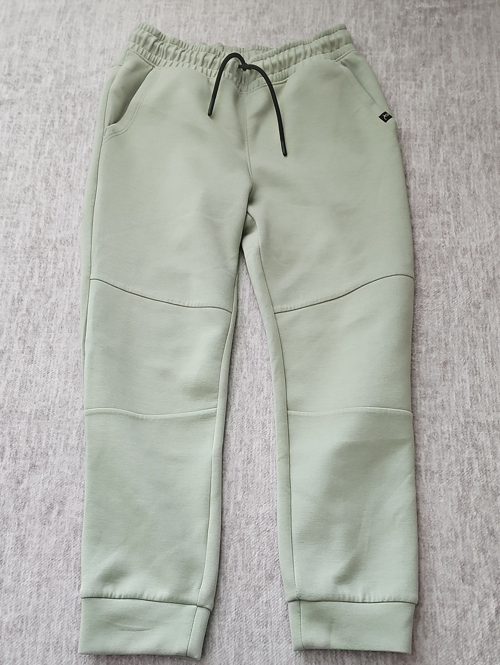 art class Light Sage Green Kids Jogger Sweatpants with Black Drawstring